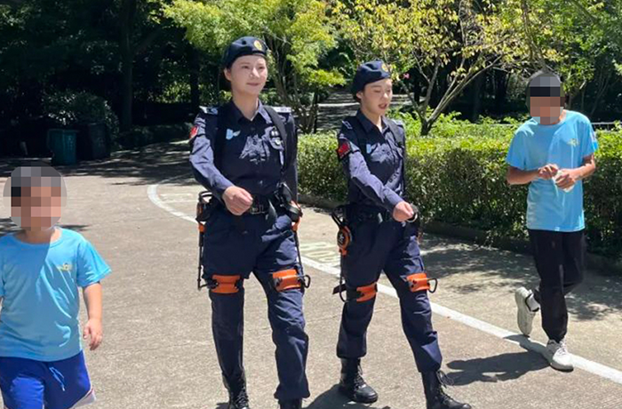 程天科技外骨骼助力“小萌管”探索智慧治理新篇章，科技点亮城市未来